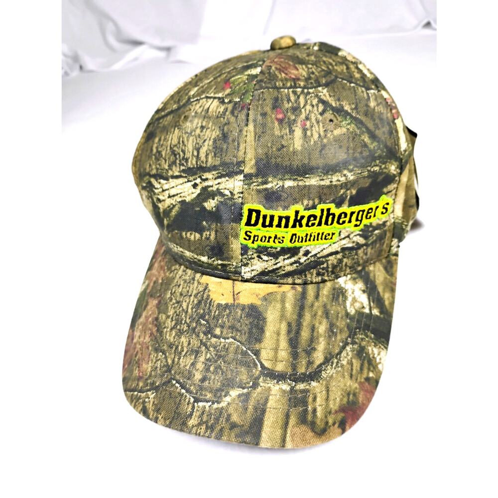 NWT Mossy Oak Camo Hunting Hat Dunkelberger's Sports Outfitter Adjustable